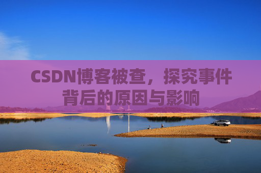 CSDN博客被查，探究事件背后的原因与影响