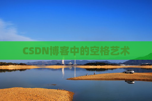 CSDN博客中的空格艺术